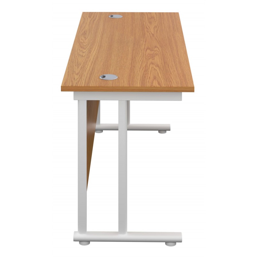 Olton 600mm Deep Cantilever Straight Office Desk